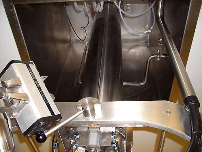 Ansicht VTS 200 hinauf zur Aufgabestation