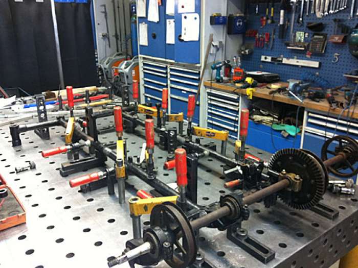 Autorahmen Bj.1897 in Orginalzustand versetzen