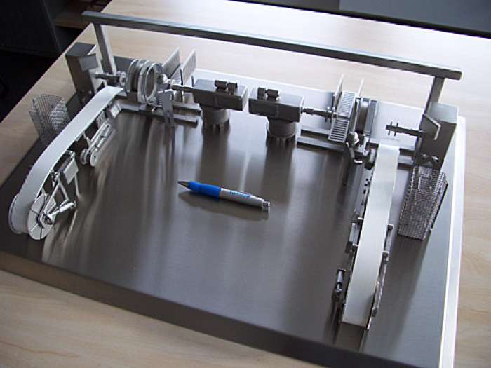 Anlagenmodell Edelstahl