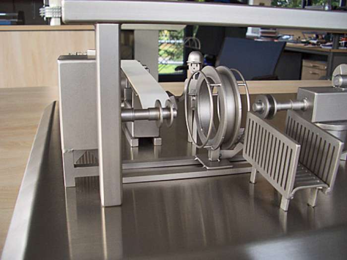 Anlagenmodell Edelstahl