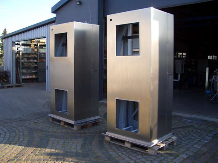 Antriebsgehäuse Stahl grundiert - Edelstahl