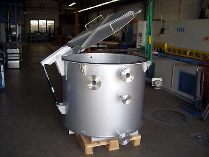 Chemiebehälter Werkstoff 1.4571