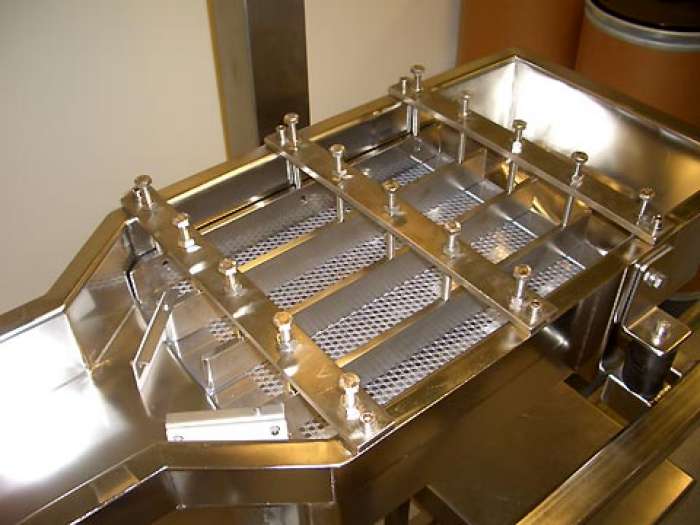 Tablettenrüttelrinne elektropoliert