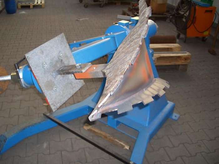 Mischerschaufel gepanzert mit Wolframcarbid