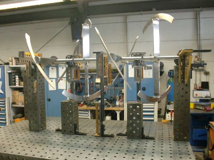 Aufspannen Rührwerk