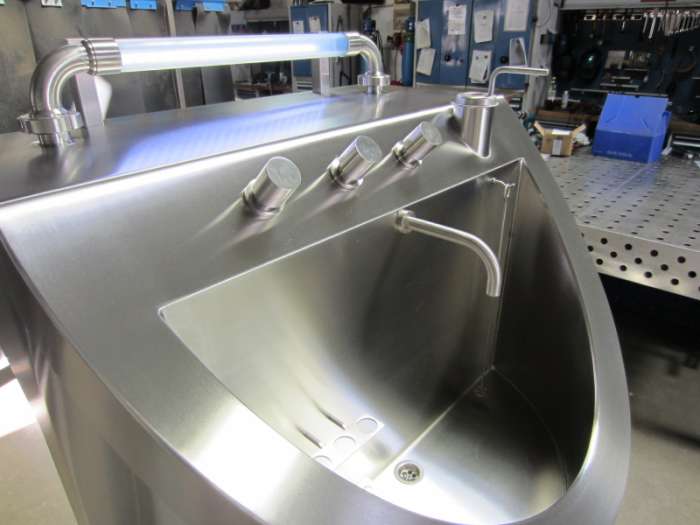 Designstück mit Hinterleuchtung