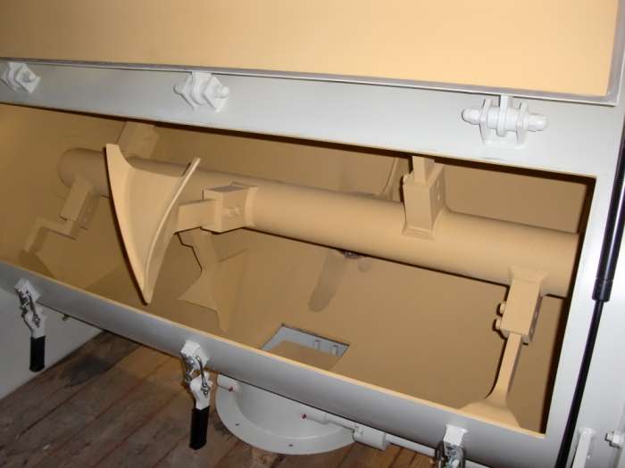 Mischerschaufel im Einsatz