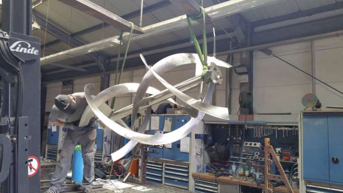 Bandwendel, Aussendurchmesser erhöht