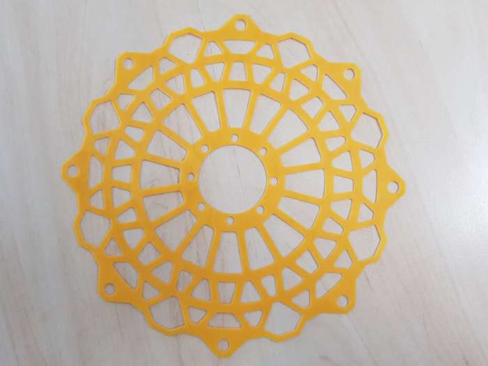 Nylon gelb, t 0,3 mm