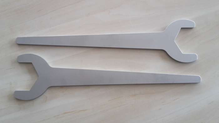 Gabelschlüssel 1.4301 t 6 mm